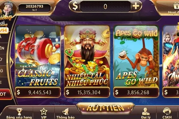 Chủ đề game slot 33win
